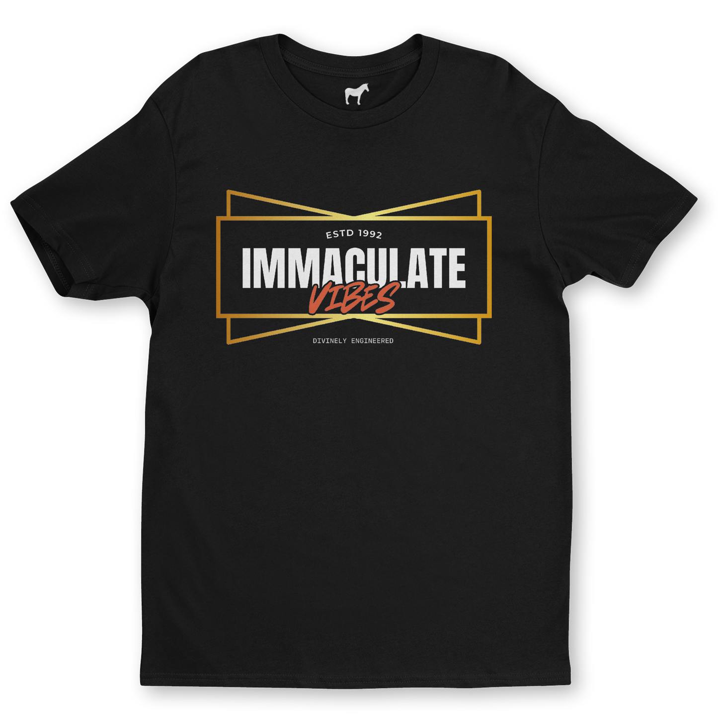Immaculate Vibes Premium Graphic Tee – Estd 1992 "Divinely Engineered" Spiritual Streetwear T-Shirt