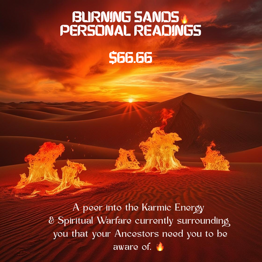 BURNING SANDS READING🔥⚡️