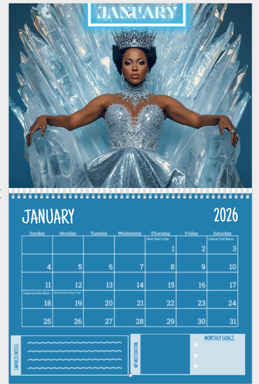 2026 Empress Wall Calendars 👑✨