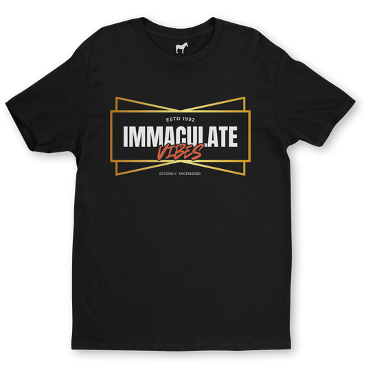 Immaculate Vibes Premium Graphic Tee – Estd 1992 "Divinely Engineered" Spiritual Streetwear T-Shirt