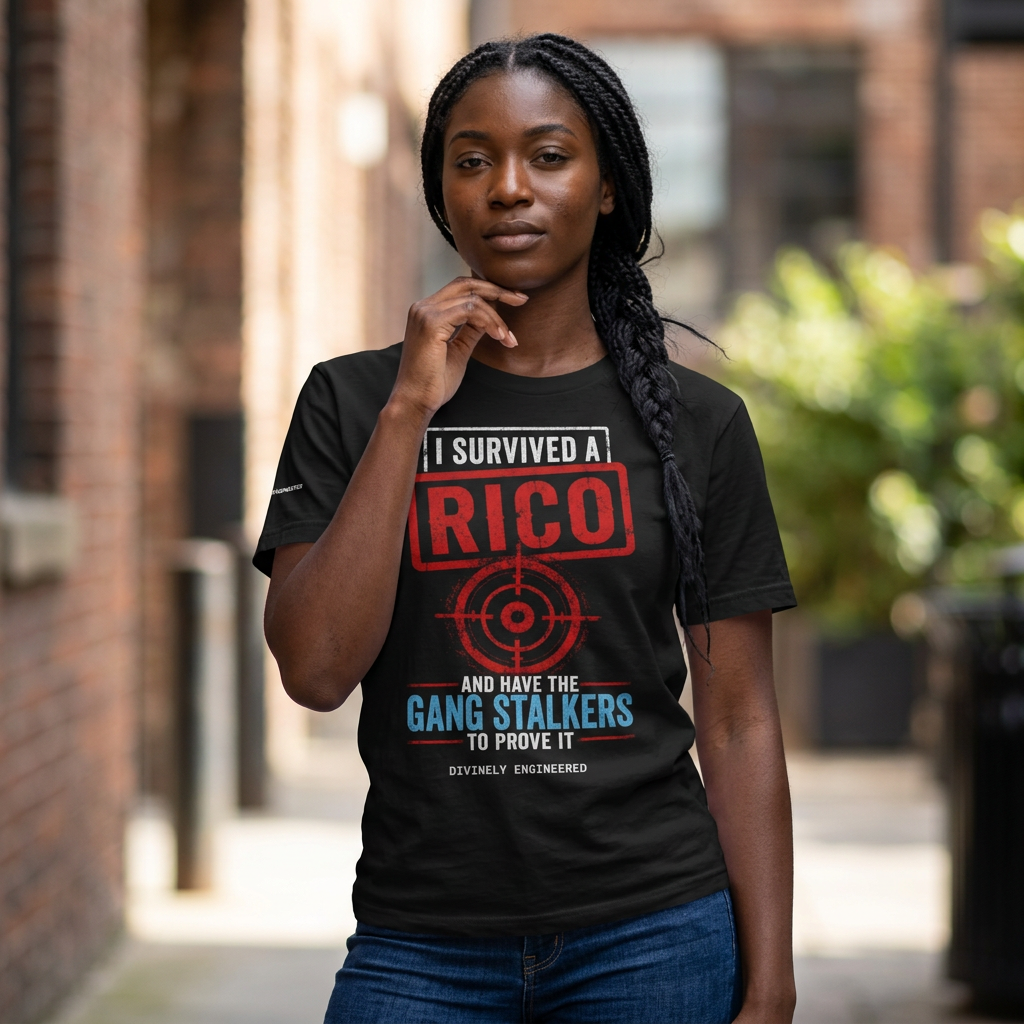 I Survived A RICO Graphic Tee - Yellow Lettering
