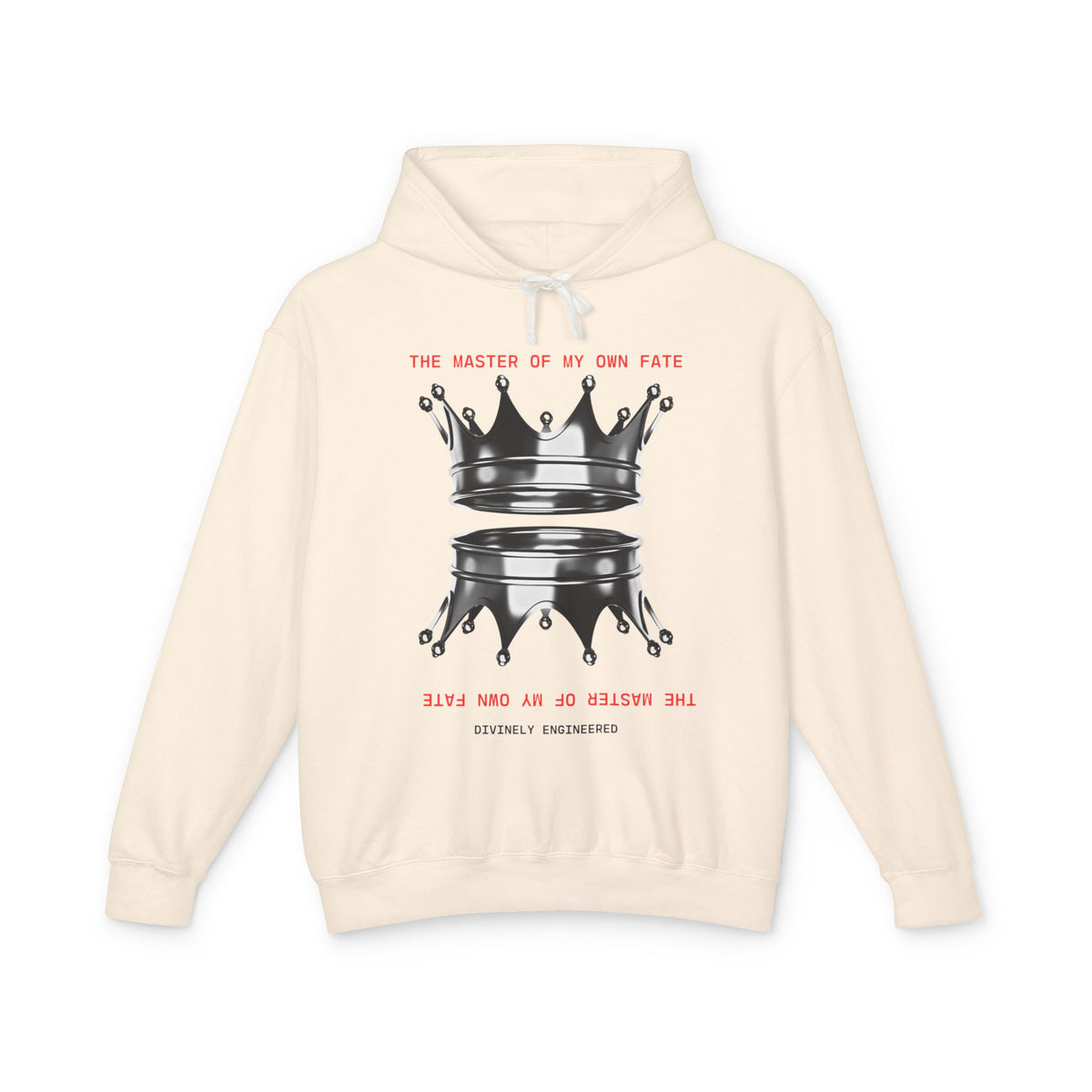 Master of My Own Fate Graphic Hoodie – Divinely Engineered Spiritual Streetwear