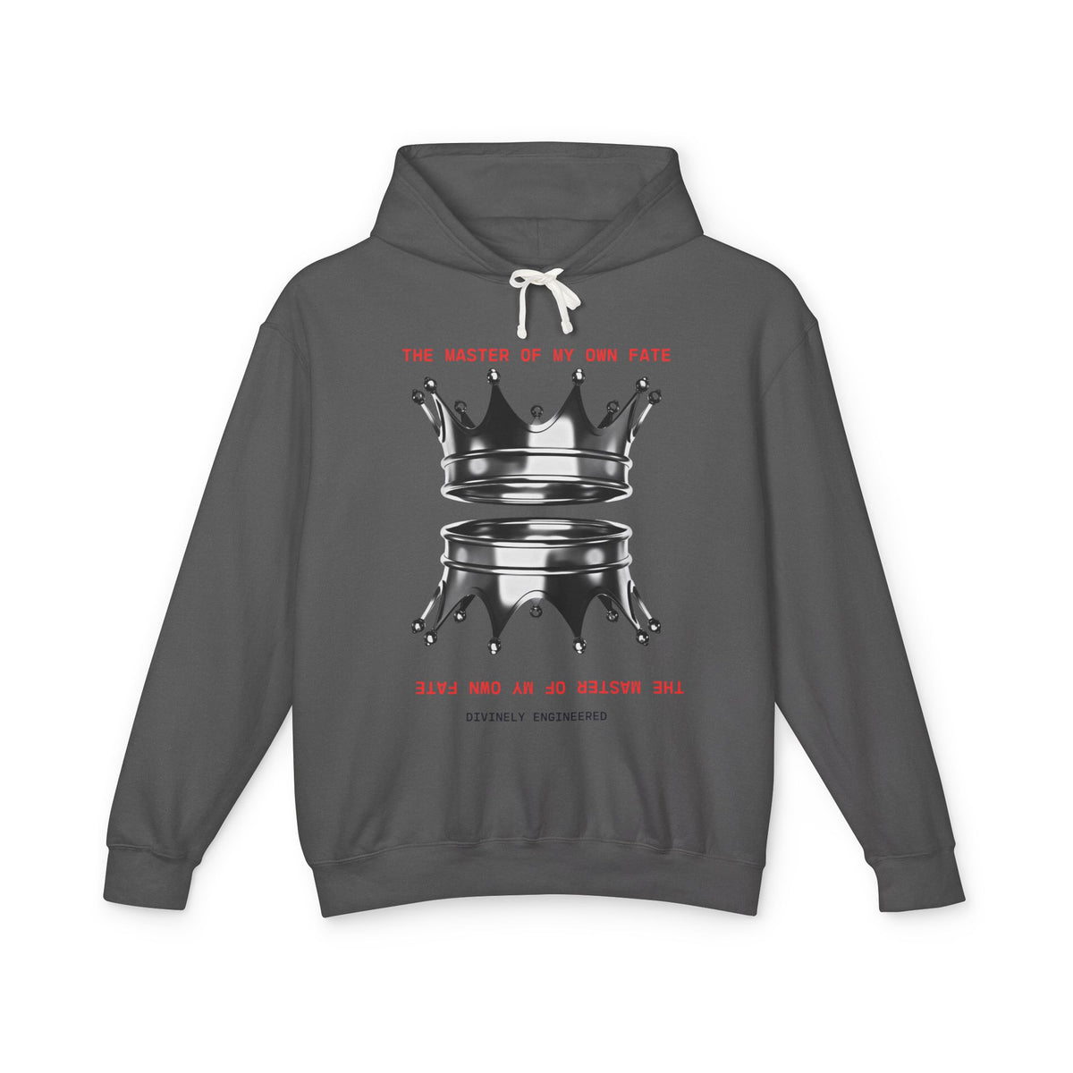 Master of My Own Fate Graphic Hoodie – Divinely Engineered Spiritual Streetwear