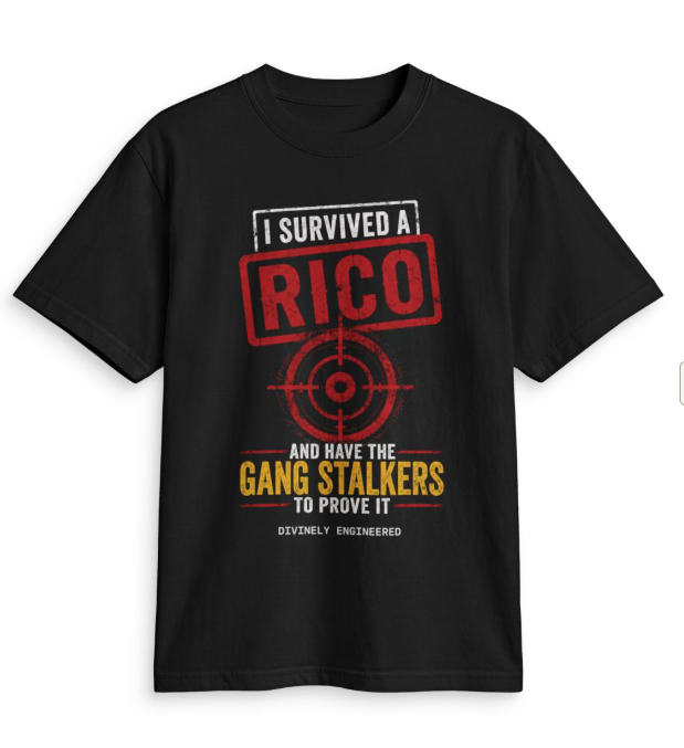 I Survived A RICO Graphic Tee - Yellow Lettering