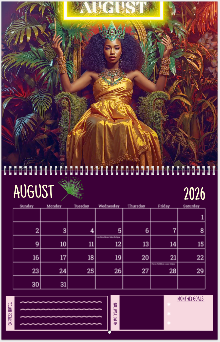 2026 Empress Wall Calendars 👑✨