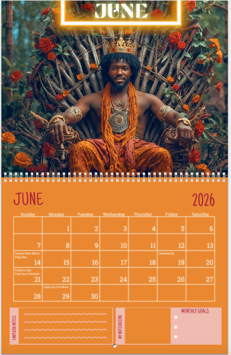 2026 Emperor Wall Calendars 👑✨