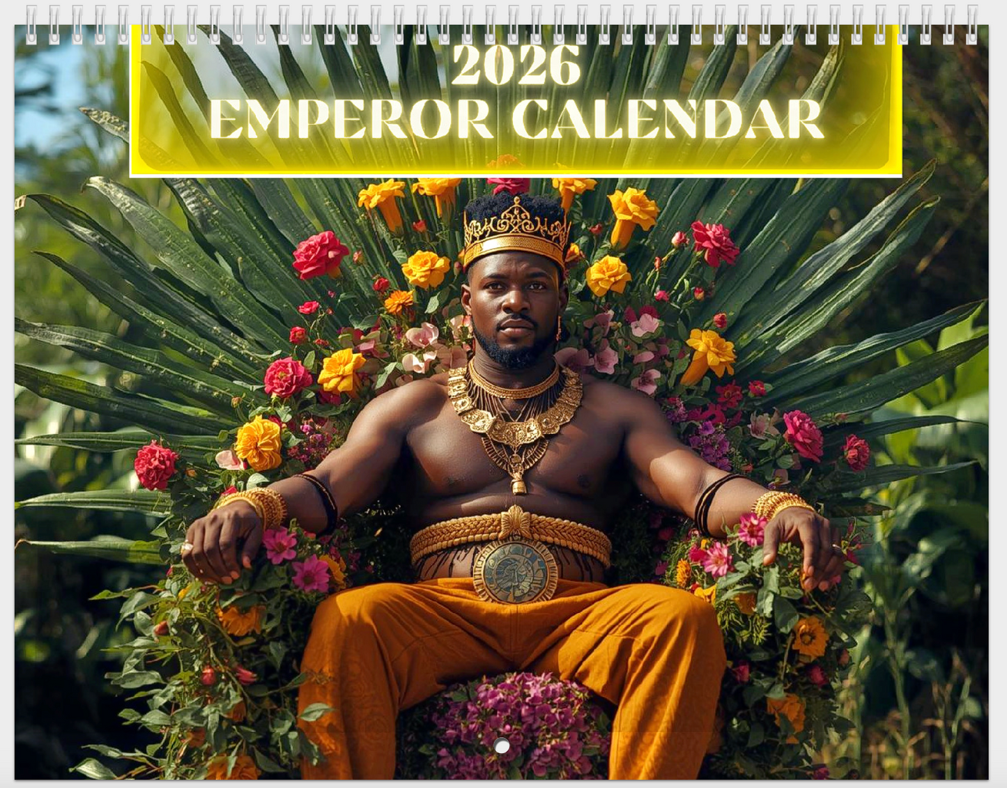 2026 Emperor Wall Calendars 👑✨