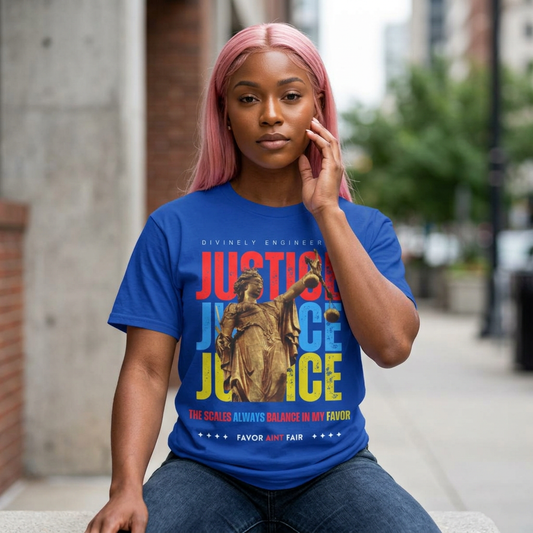Favor AINT Fair Graphic Tee – Divinely Engineered Spiritual Streetwear