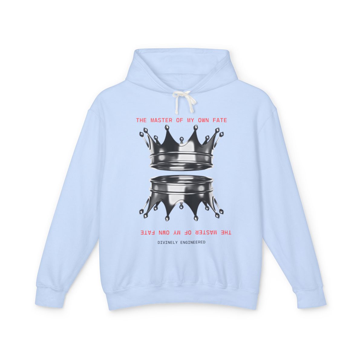 Master of My Own Fate Graphic Hoodie – Divinely Engineered Spiritual Streetwear