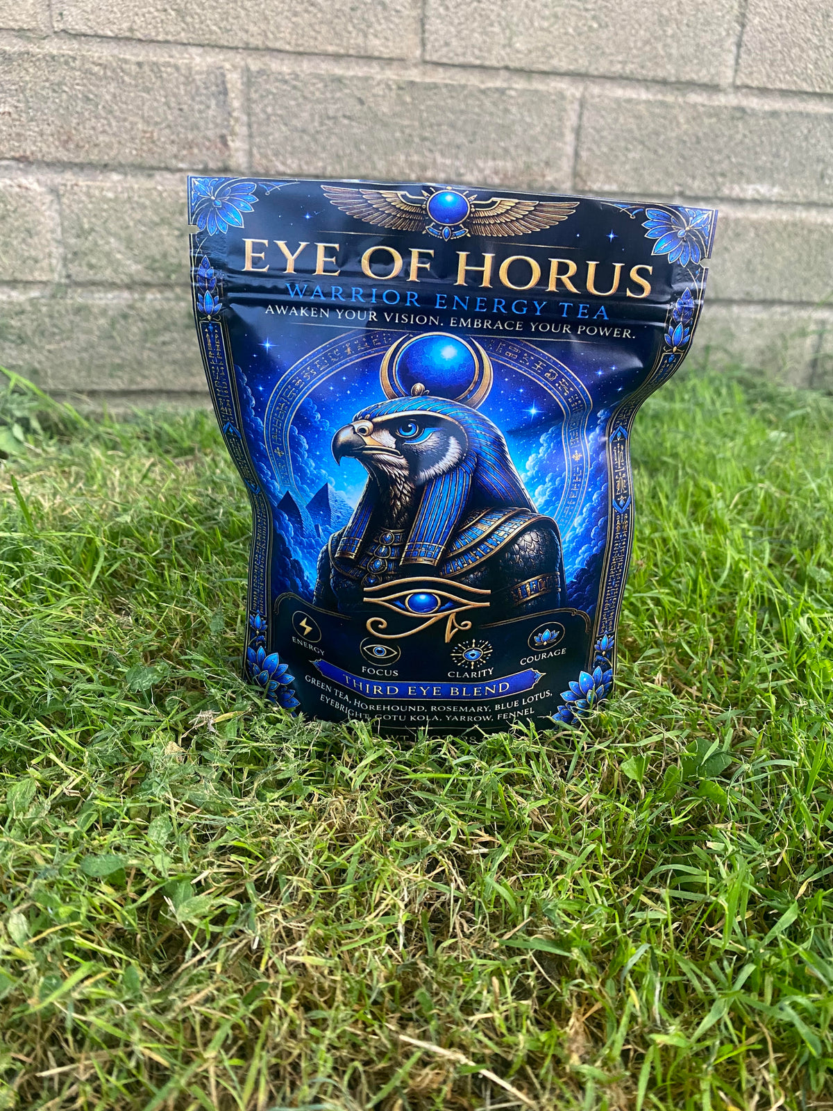 🦅 Eye of Horus Warrior Tea - Green Tea Herbal Blend