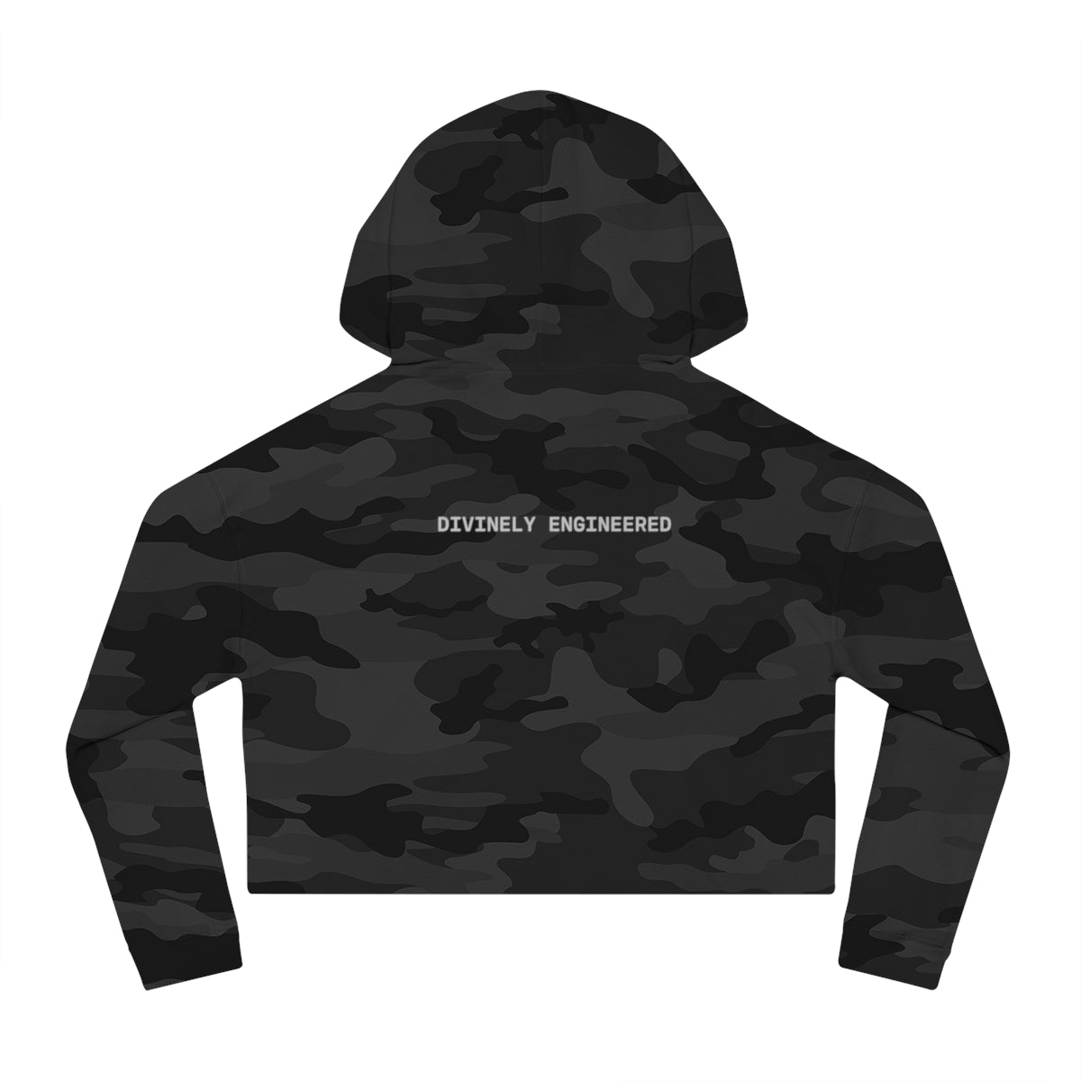 Did I REALLY cut you off? Cropped Hooded Sweatshirt