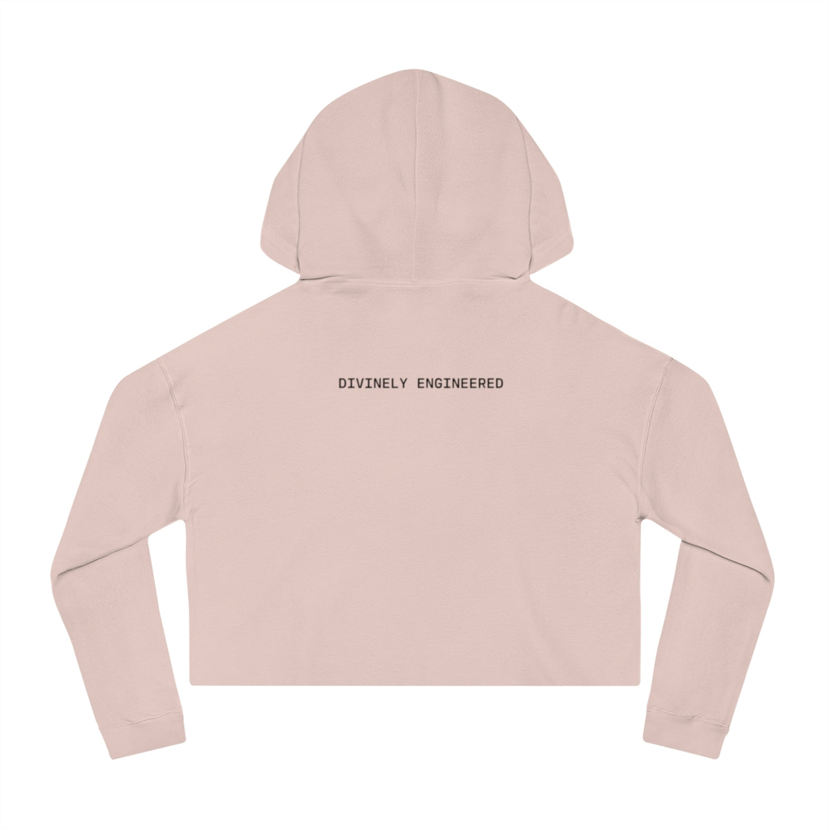 Did I REALLY cut you off? Cropped Hooded Sweatshirt