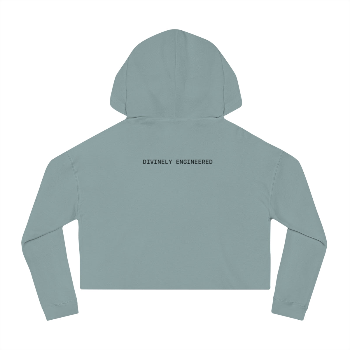 Did I REALLY cut you off? Cropped Hooded Sweatshirt